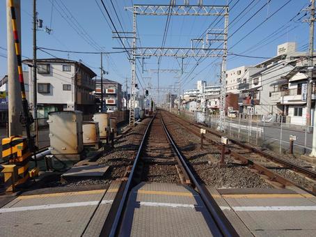 踏切 踏切の写真