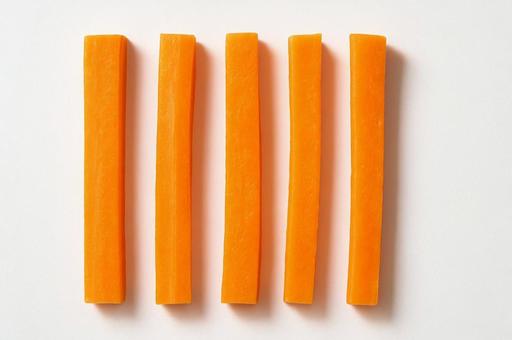 にんじんスティック・カット野菜・健康食 にんじんスティック・カット野菜・健康食の写真