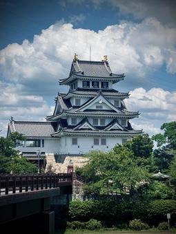 墨保一夜城8 墨保一夜城8 石垣,城郭,天守の写真素材