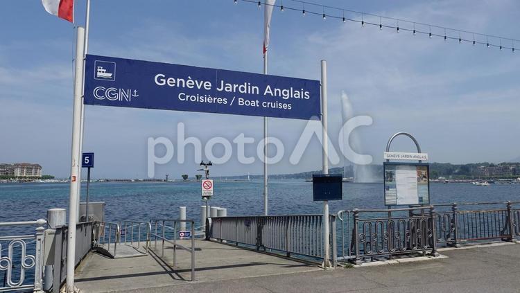 スイス・ジュネーブの英国広場 スイス,外国,ジュネーブの写真素材