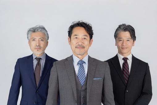 ミドルエイジ男性ビジネスパーソン ミドルエイジ男性ビジネスパーソン エグゼクティブ,ビジネスマン,ポートレートの写真素材