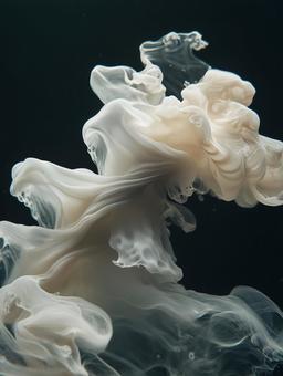 煙の背景テクスチャ素材 煙,湯気,背景の写真素材