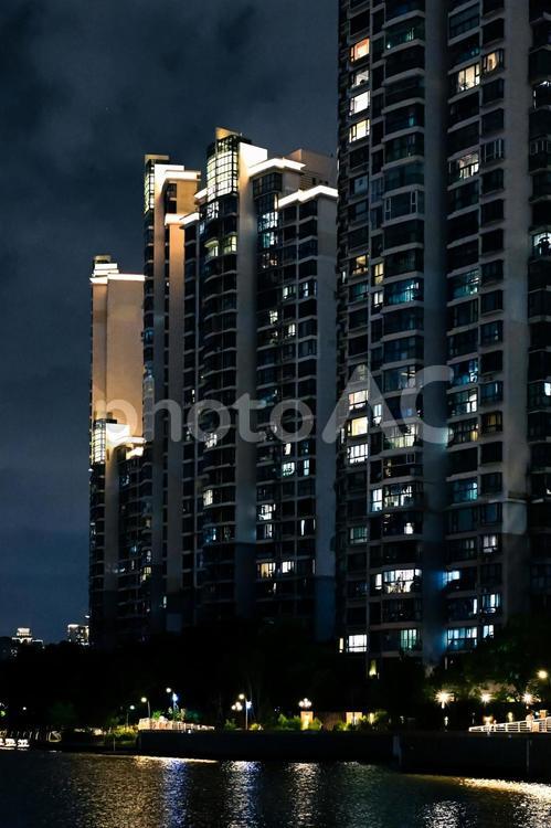 中国社会・マンションやオフィスビル マンション,住宅,住居の写真素材