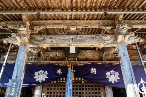 山寺千手院⑶ 寺院,宝珠山千手院,天台宗の写真素材