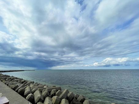 ノシャップ岬04 ノシャップ岬04 ノシャップ岬,宗谷海峡,海の写真素材