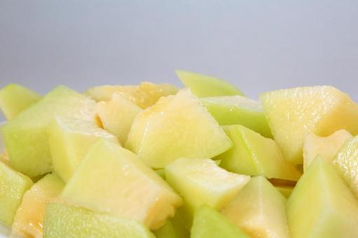 Photo, melon, niebieskie mięso, owoce, 
