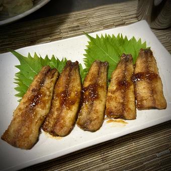 鰯(いわし)の蒲焼き 鰯(いわし)の蒲焼きの写真