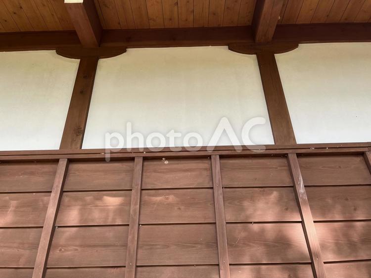 古い木目のパネルのテクスチャ素材 古木,パネル,古木材の写真素材