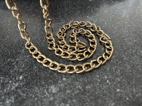 Photo, lock, gold, necklace, 