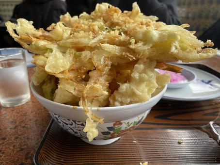 天丼 天丼 海鮮丼,大間の鮪,海鮮の写真素材
