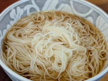 そうめん そうめん そうめん,めん,つゆの写真素材