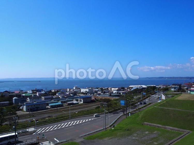 北海道厚岸町の道の駅から 北海道,道東,厚岸の写真素材