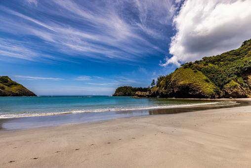 小笠原諸島・父島　小港海岸の風景　 父島,小笠原諸島,小笠原の写真素材