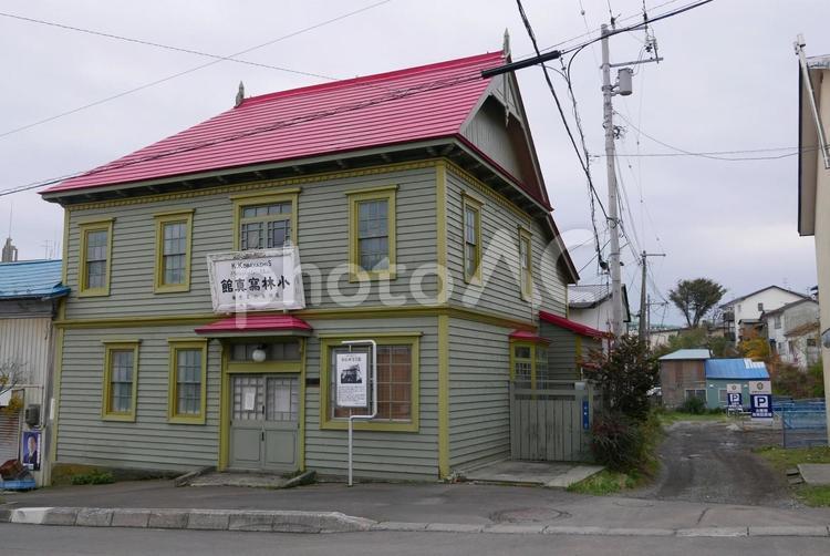 旧小林写真館　北海道ない最古の写真感 函館,北海道,旧佐々木写真館の写真素材