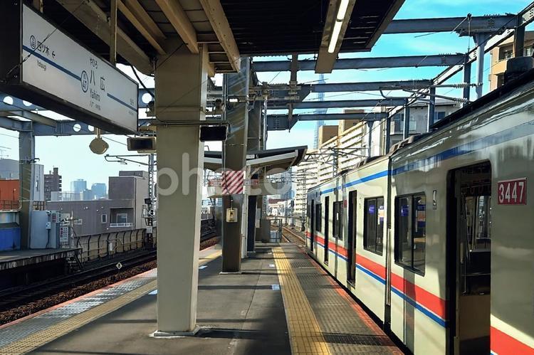 京成電鉄押上線　八広駅　東京都墨田区 八広駅,京成電鉄,押上線の写真素材
