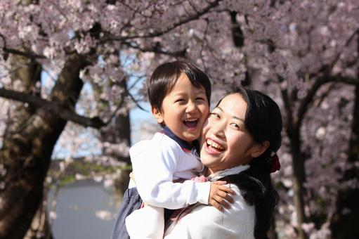 母親和孩子28櫻桃, JPG 母親和孩子28櫻桃, celefa, 공원, 행복, JPG