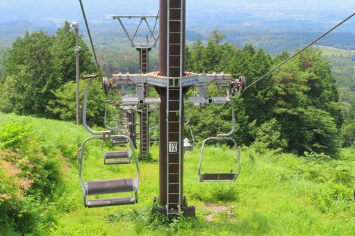 【鳥取県】大山桝水高原天空リフト 【鳥取県】大山桝水高原天空リフト 大山,鳥取,鳥取県の写真素材