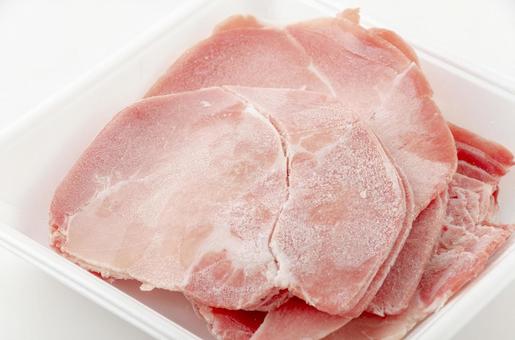 豚肩ローススライス 豚肩ローススライス,豚肩ロース,豚肩ロース薄切りの写真素材