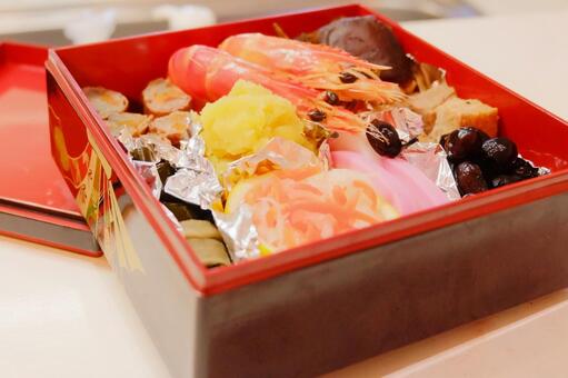 我が家のお節料理 おせち,お節料理,お正月の写真素材