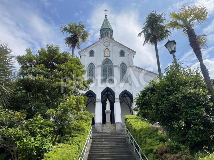 大浦天主堂 長崎県,長崎市,観光の写真素材
