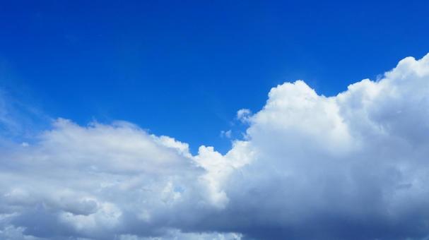 夏の空・もくもくの入道雲 夏の空・もくもくの入道雲 夏,入道雲,青空の写真素材
