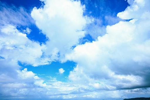夏の雲 夏の雲の写真