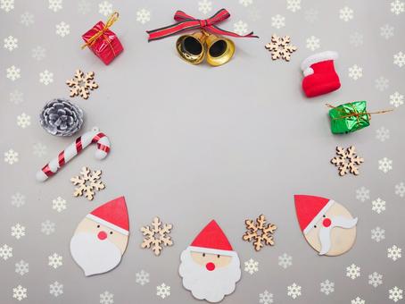 クリスマスのフレーム クリスマスのフレーム クリスマスのフレーム,クリスマス,フレームの写真素材