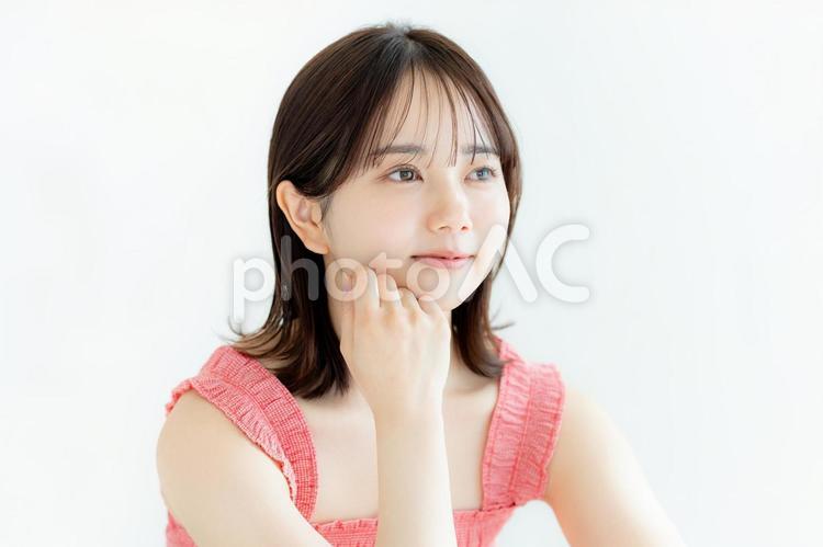 若い女性の美容イメージ 美容,ビューティー,女性の写真素材