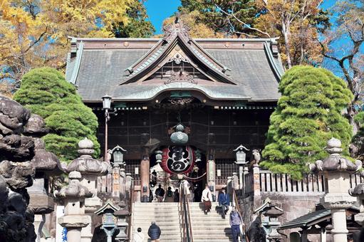成田山新勝寺　仁王門の魚がし大提灯 成田山,新勝寺,神社仏閣の写真素材