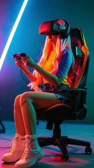 ゲーマー女子 ゲーマー女子の写真