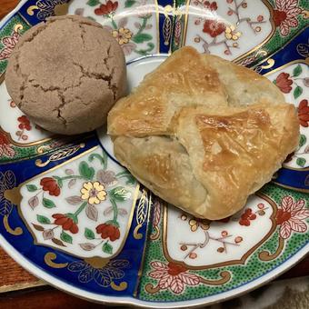 パイと焼菓子② パイと焼菓子② パイ,饅頭,焼菓子の写真素材