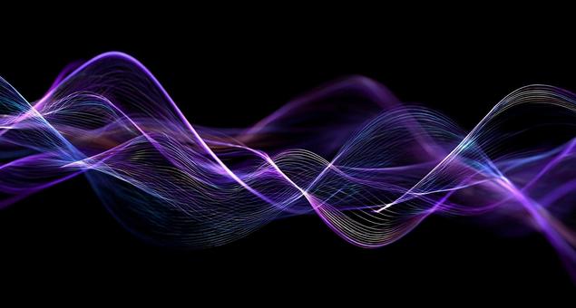 動きを感じるライトウェーブ 動きを感じるライトウェーブの写真