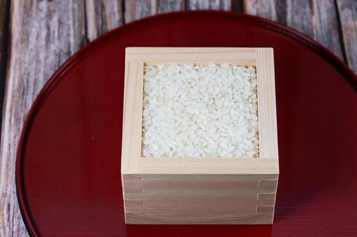 北海道産の「ゆめぴりか」の新米 お米,ごはん,主食の写真素材