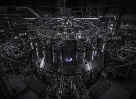 核融合炉の未来エネルギー実験 核融合炉の未来エネルギー実験の写真
