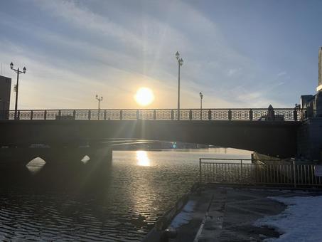 北海道 釧路 幣舞橋(ぬさまいばし)の写真