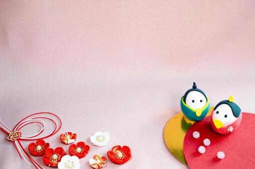 ひな祭りイメージ ひな祭り,雛人形,桃の節句の写真素材