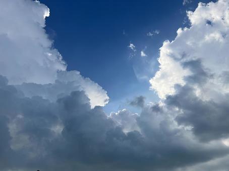 夏空 夏空の写真