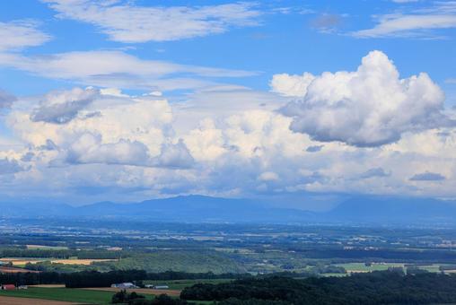 青空と雲 青空と雲 青空,雲,白い雲の写真素材