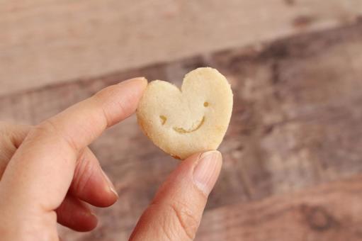 スマイルクッキー スマイル,笑顔,クッキーの写真素材