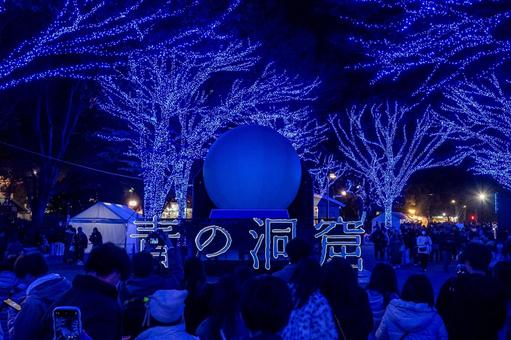 青の洞窟 青の洞窟 青の洞窟,イルミネーション,イベントの写真素材