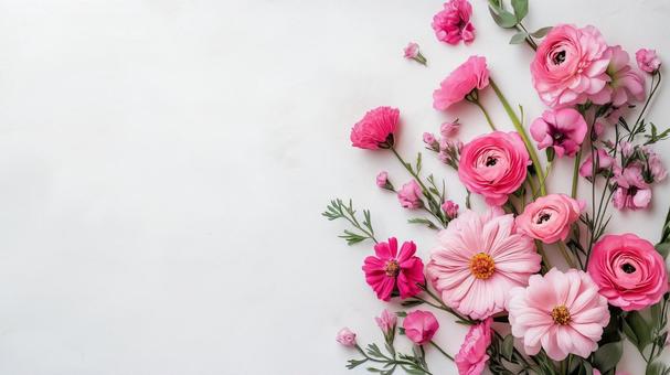 ピンクの花のイメージの写真