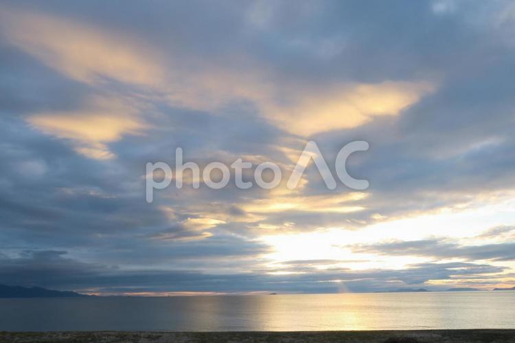 瀬戸の夕暮れ 日暮れ,太陽,暁の写真素材