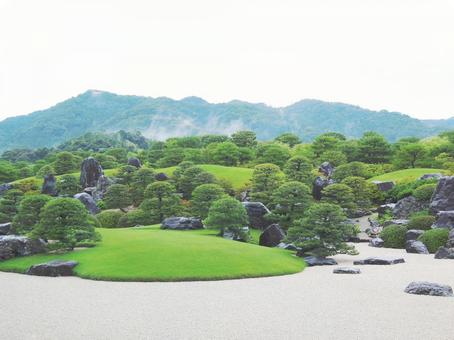 Mountains and gardens, garden, mountain, natural, JPG