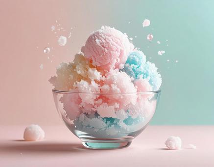 かき氷 かき氷の写真