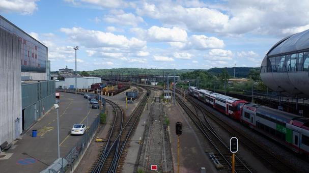 ルクセンブルクの鉄道 ルクセンブルクの鉄道の写真