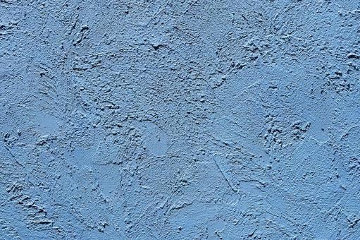 青い壁の写真