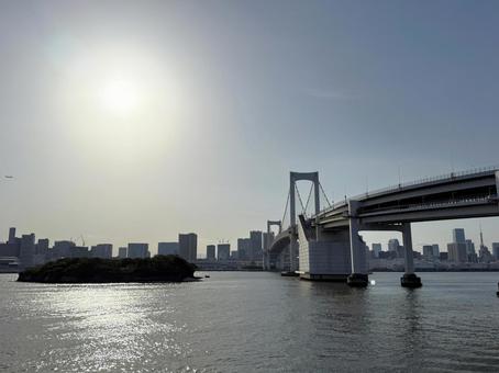 2025年春 昼間の東京お台場の風景 2025年春 昼間の東京お台場の風景 都心,さわやか,りんかい線の写真素材