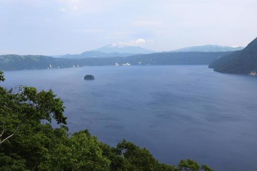Photo, lake mashu, lake caldera, lake, 