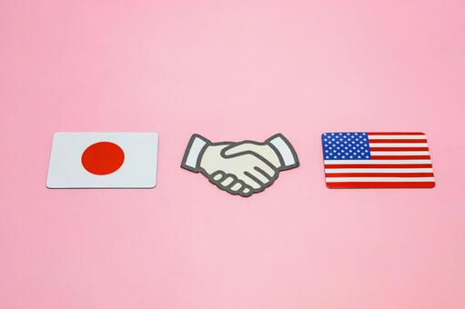 日米関係 日米関係,日米同盟,日米安保の写真素材