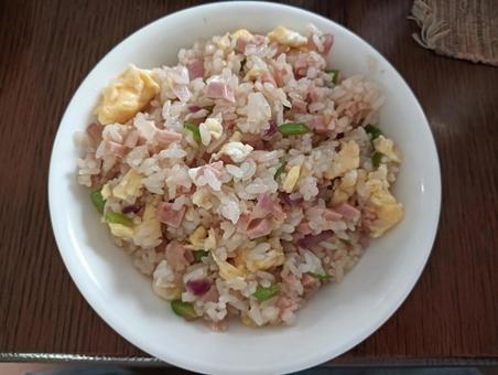 チャーハン チャーハン チャーハン,中華,料理の写真素材